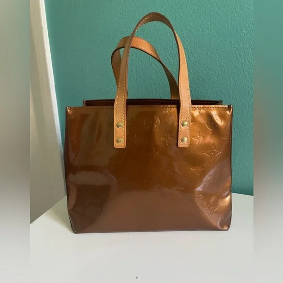 Louis Vuitton bronze vernice PM - Picture 1 of 8
